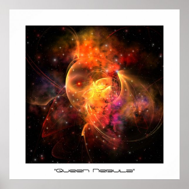 POSTER IMPRIMER QUEEN NEBULA (Devant)