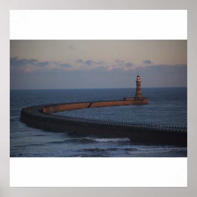 Poster Imprimer Roker Pier Sunderland (Devant)