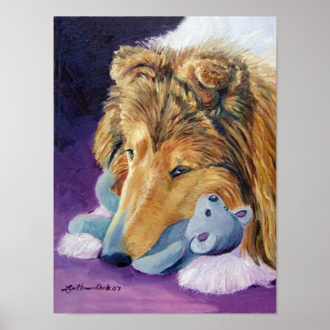 Poster Imprimer Shetland Sheepdog (Devant)