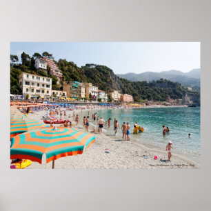 Poster Imprimer : Souvenirs de l'Italie - Le Cinque Terre