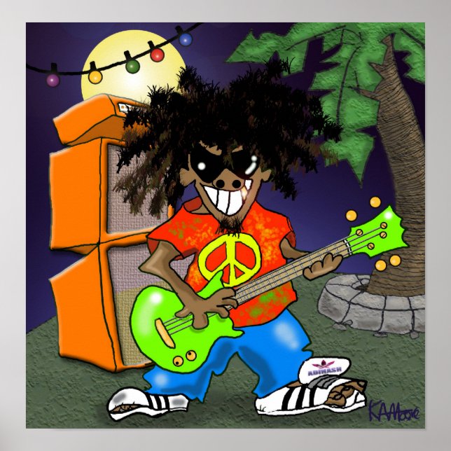 Poster Imprimer "Spank de Plank" - par Kev Moore (Devant)