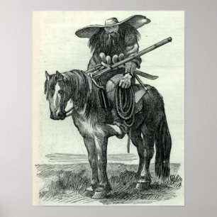 Poster Imprimer Texas Ranger