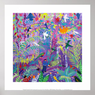 Poster Imprimer : Tweets tropicaux