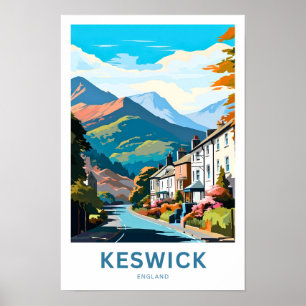 Poster Imprimer voyage de Keswick Angleterre