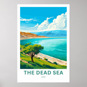 Poster Imprimer Voyage en Asie de la mer Morte