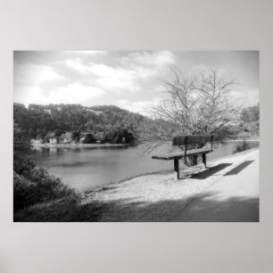 Poster Imprimer vue lac