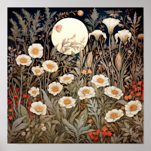 Poster Imprimerie d'art fleur sauvage