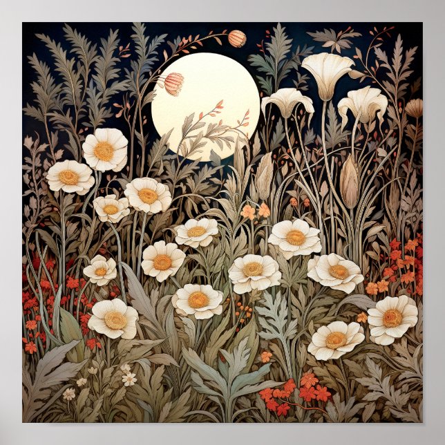 Poster Imprimerie d'art fleur sauvage (Devant)