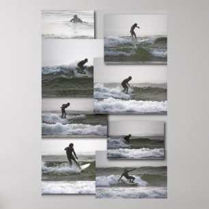 Poster Imprimerie d'art Surfin