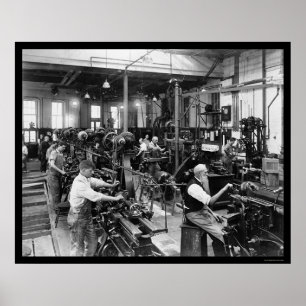 Poster Imprimerie du gouvernement américain 1910