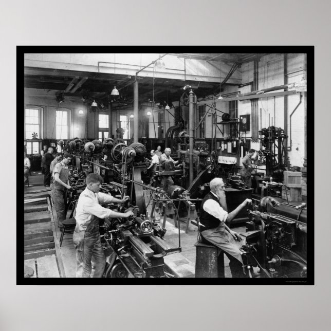 Poster Imprimerie du gouvernement américain 1910 (Devant)