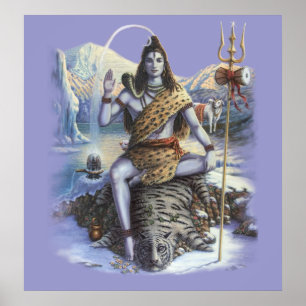 Poster Imprimerie Shiva Mahadev