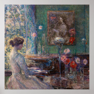 Poster Improvisation de Frederick Childe Hassam