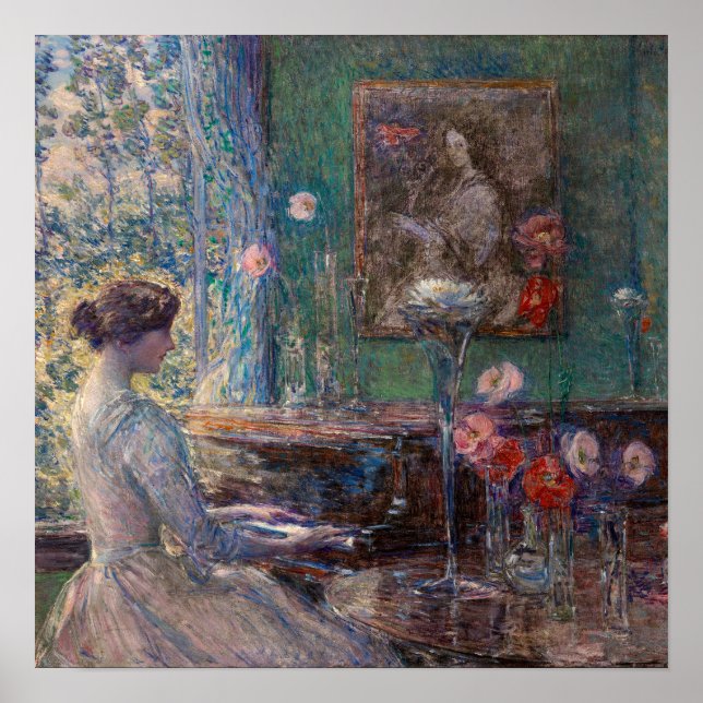 Poster Improvisation de Frederick Childe Hassam (Devant)