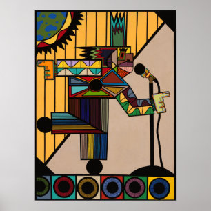 Poster "Impulsion en acier" par Ruchell Alexandre