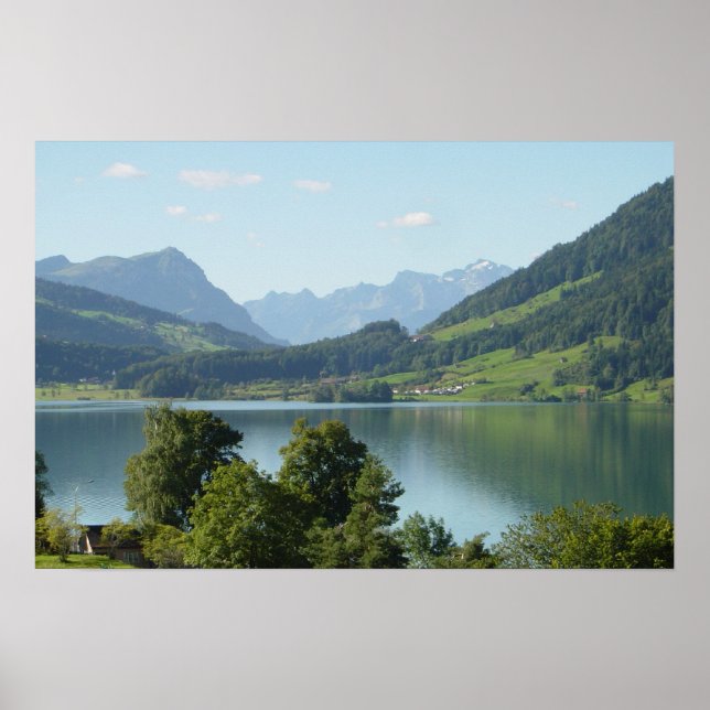 POSTER IN DEN SCHWEIZER ALPEN (Vorne)