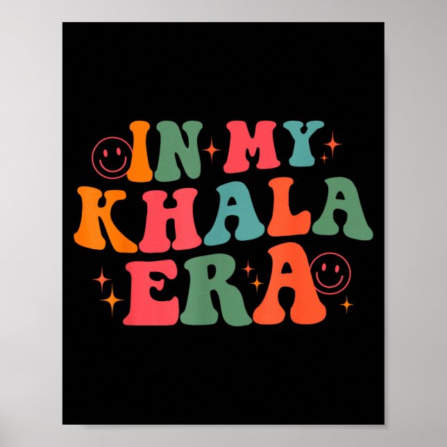 Poster In My Khala Era Baby Pregnancy Announcement For Au (Devant)