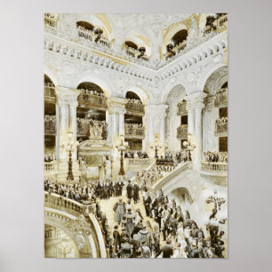 Poster Inauguration de l'Opéra de Paris