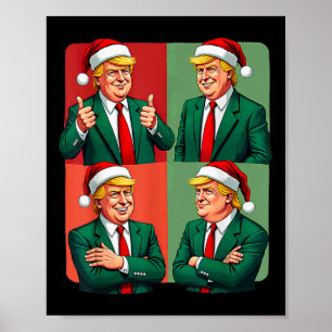 Poster Inauguration du président Donald Trump 2025 Retro