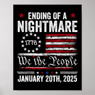 Poster Inauguration Janvier 2025 Chemises Hommes Femmes E