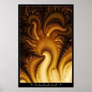 Poster Incendie de forêt