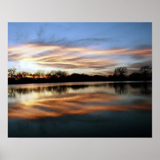 Poster Incendie sur l'eau