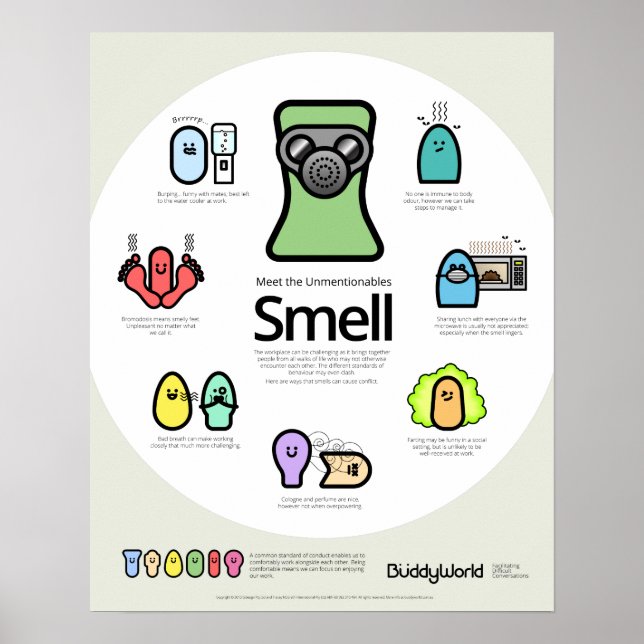 Poster Incitables : Odeur (Devant)