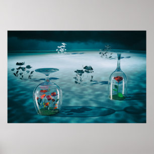 Poster Incongelé – Vie fragile préservée
