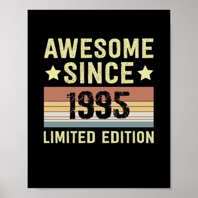Poster Incroyable depuis l'anniversaire 1995 (Devant)