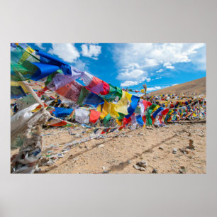 Poster Inde, Jammu-et-Cachemire, Ladakh, Pass de Namshang