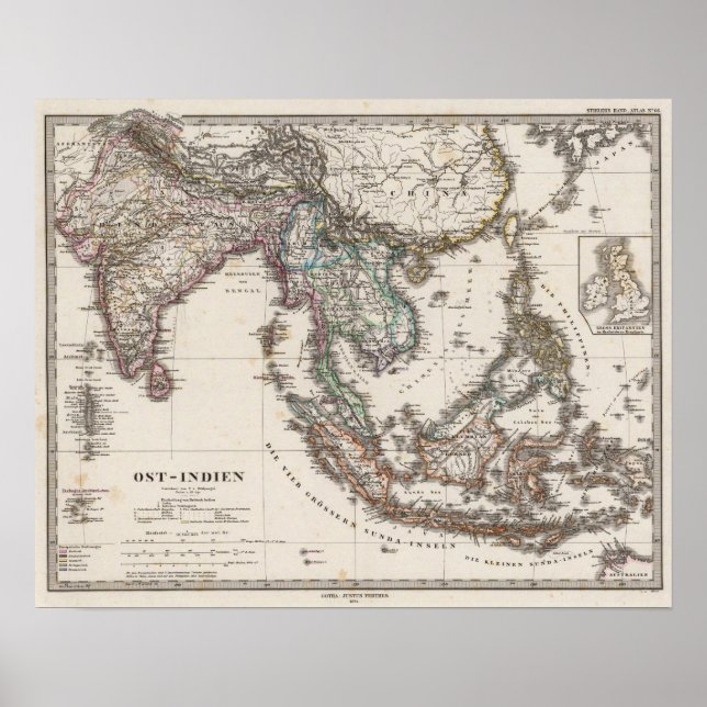 Poster Inde orientale (Devant)