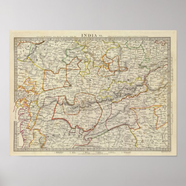 Poster Inde VI (Devant)