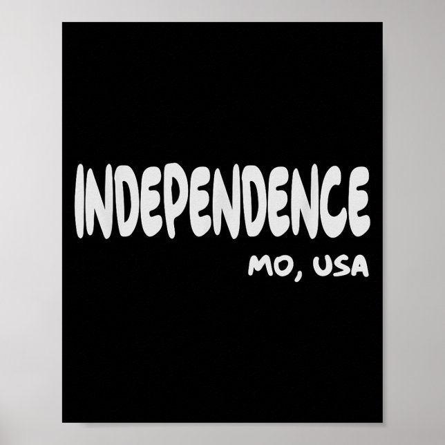 Poster Indépendance  (Devant)
