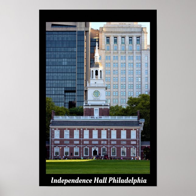 Poster Indépendance Hall Philadelphie (Devant)