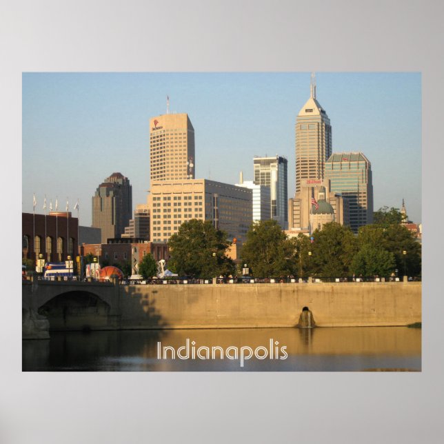Poster Indianapolis (Devant)