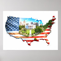 Indicateur de la carte USA