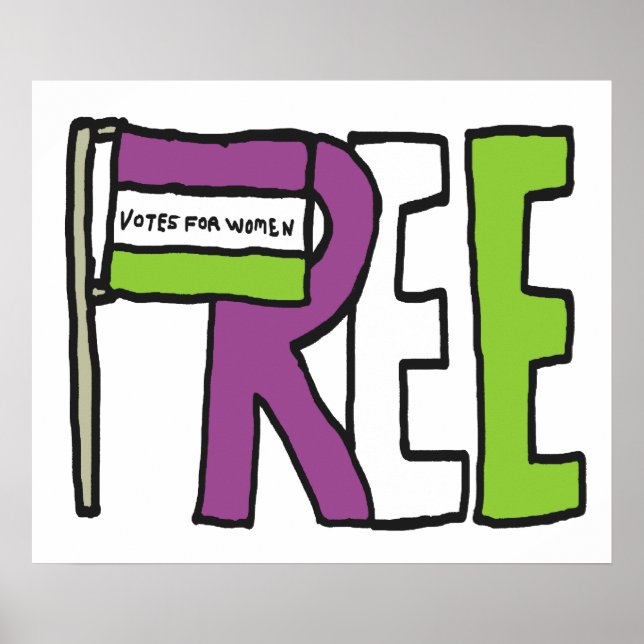 Poster Indicateur Suffragette (Devant)