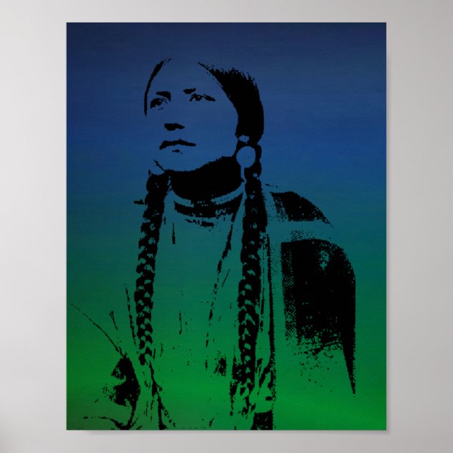 Poster indien Squaw (Devant)