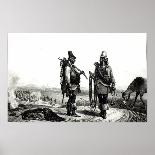 Poster Indiens Charrua (Devant)