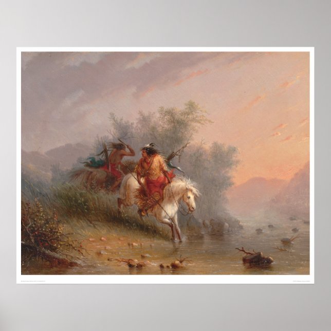 Poster Indiens Shoshoni (1069A) (Devant)