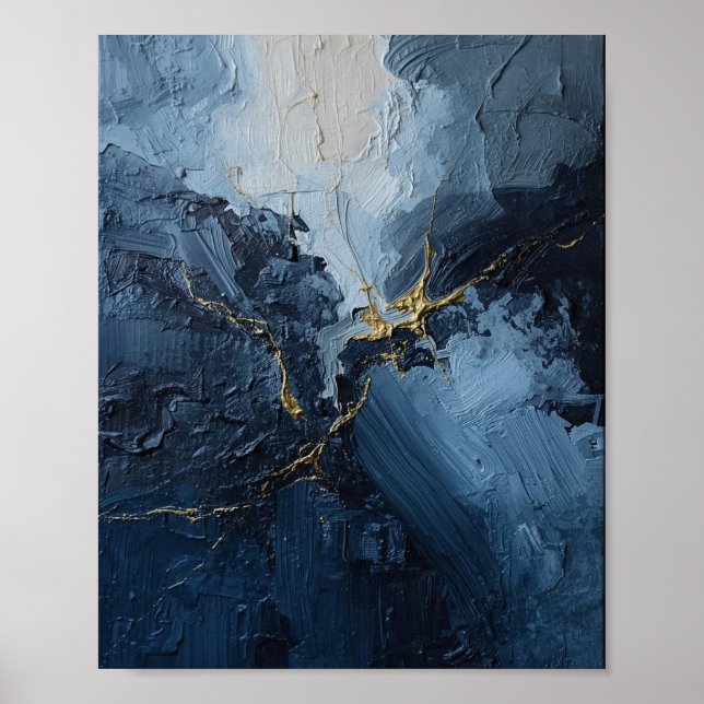 Poster "Indigo Rhapsody" (Devant)