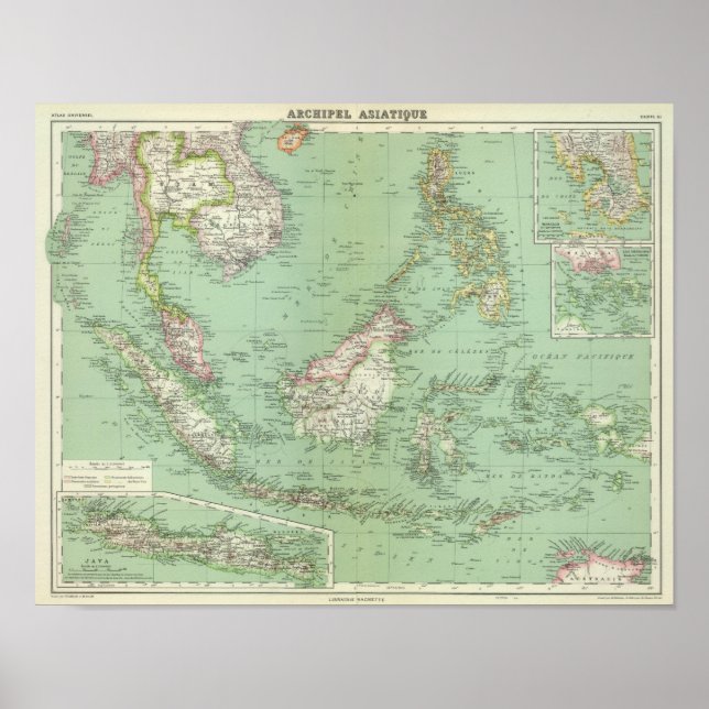 Poster Indonésie, Malaisie (Devant)
