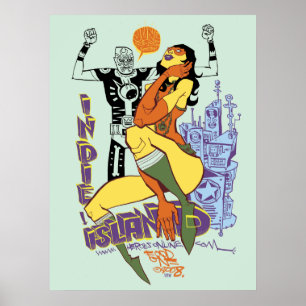 Poster Indy Island Imprimer/Poster
