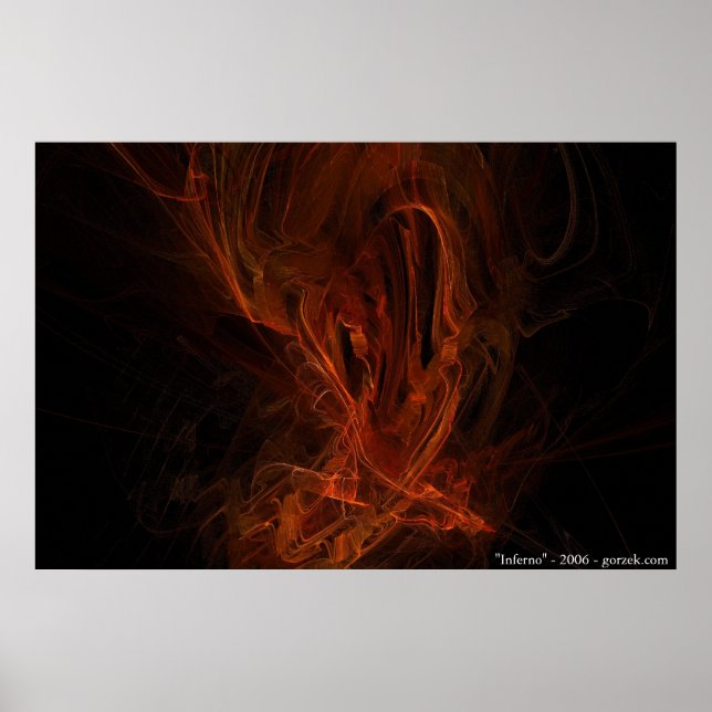 Poster Inferno (Devant)