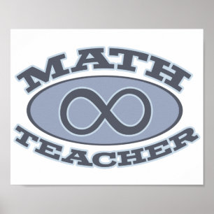 Poster Infinité de l'enseignant en mathématiques