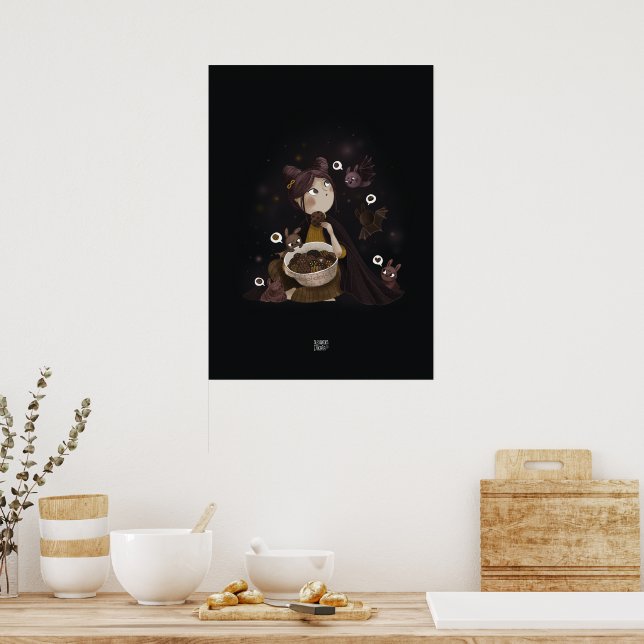 Poster INFINITY BAT par Alexandra Dikaia (Cuisine)