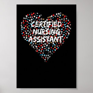 Poster Infirmière Assistante Soignante Infirmier Cardiolo
