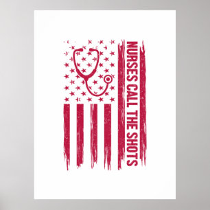 Poster Infirmière cadeau infirmière prendre les choses en