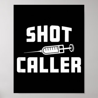 Poster Infirmière drôle d'hôpital de docteur donneur de t