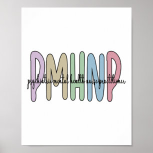 Poster Infirmière en santé mentale psychiatrique Praticie